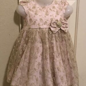 Little me toddler girl fancy dress size 18 month